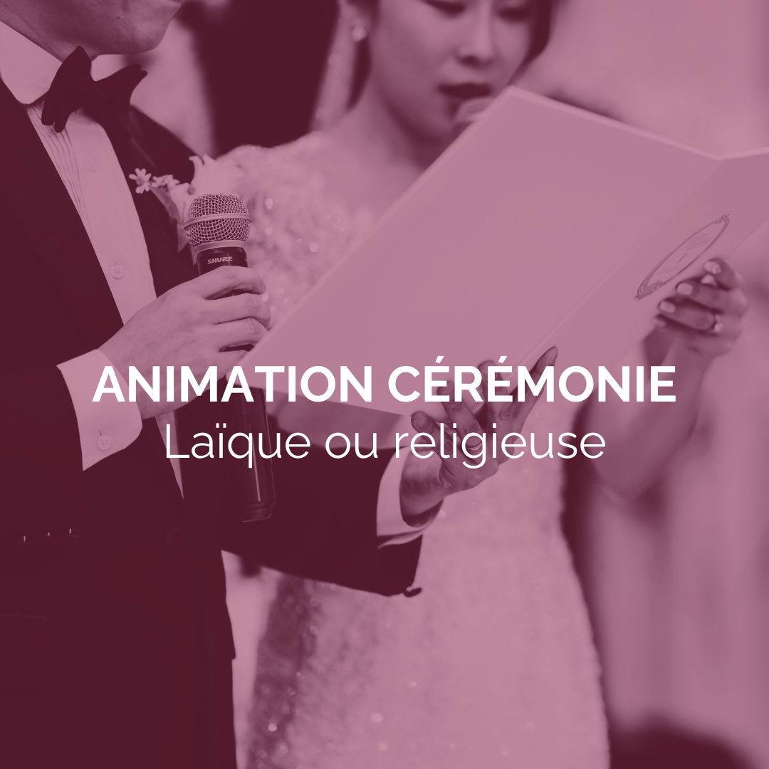 cérémonie laique DJ Mariage Gard animation cérémonie